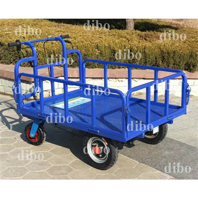 Elektrisk flatbed lastbil